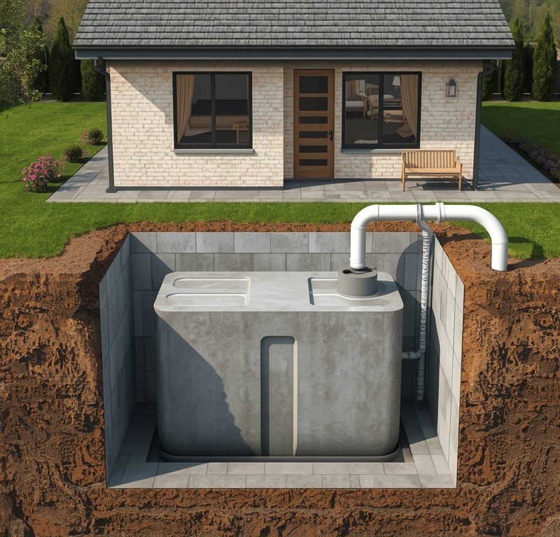 Pełny poradnik dotyczący świadomego wyboru, instalacji oraz świadomego korzystania z szamba betonowego